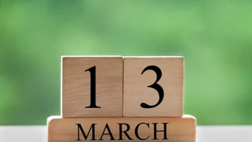 13 march           