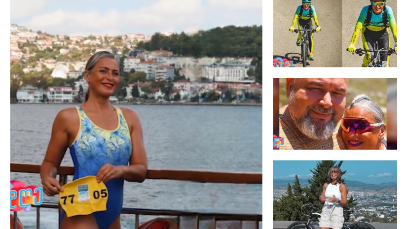 მოცურავე ქალი