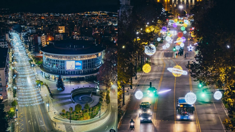 საახალწლოდ მორთული თბილისი