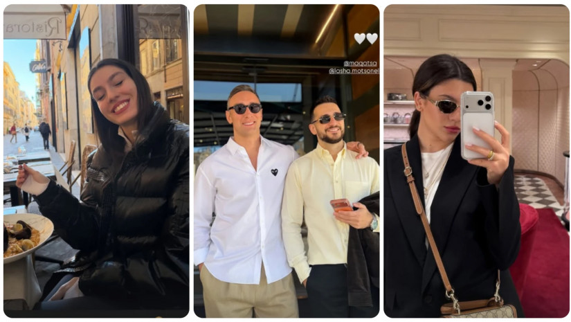 ლიზა ჩიჩუა და რუსკა მაყაშვილი   