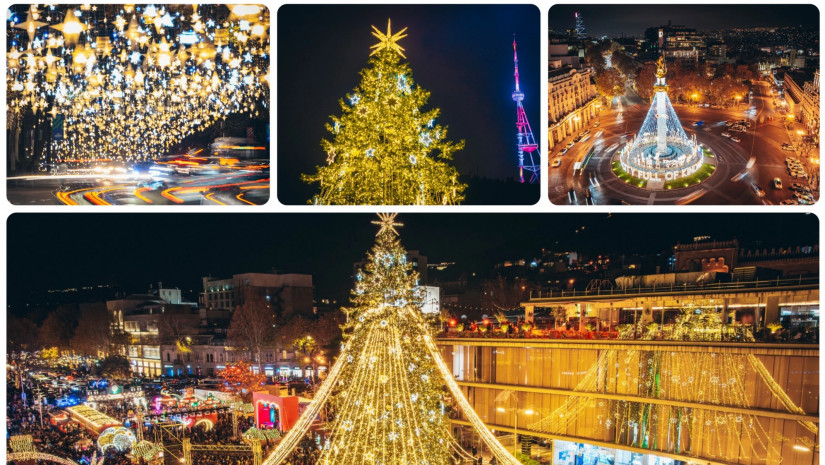 თბილისში საახალწლო დღეები დაიწყო -