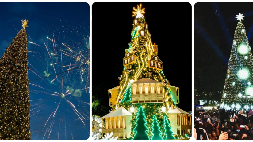 საახალწლოდ მორთული საქართველო