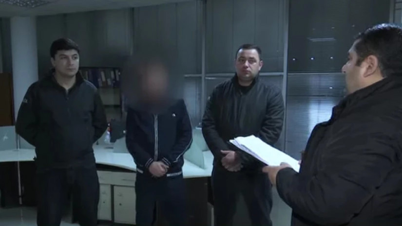 მარნეული, დაკავება