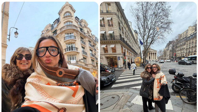 ნუცა ბუზალაძე დედას