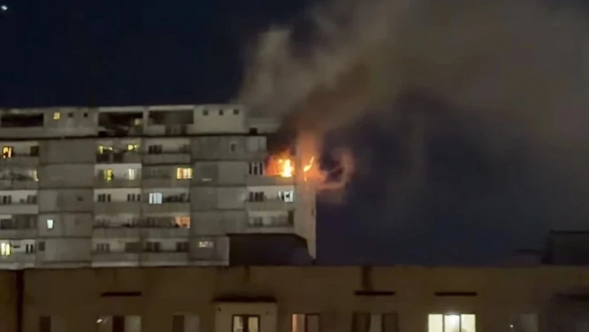 გლდანში საცხოვრებელ კორპუსში ხანძარი იყო 