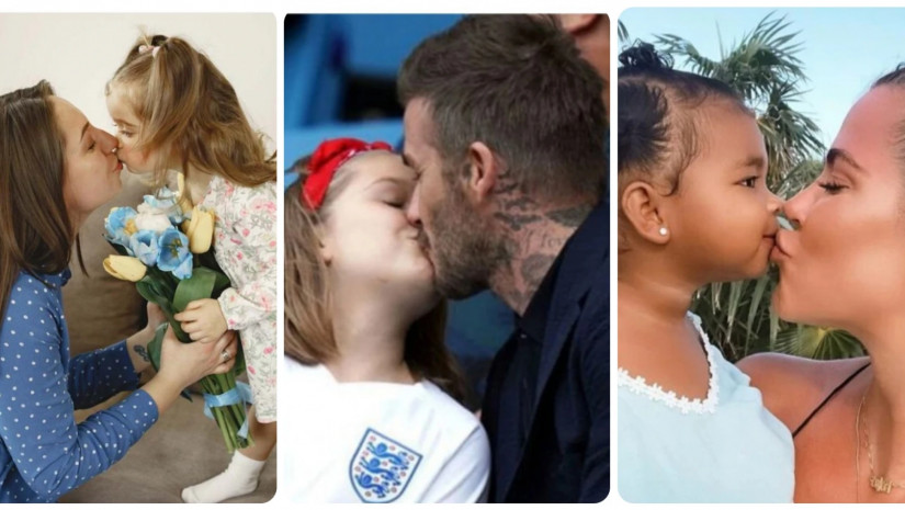 ბავშვის ტუჩებში კოცნა