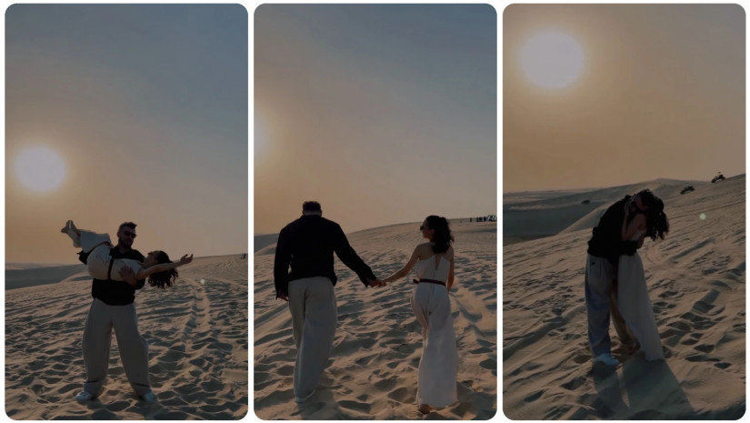 გიორგი გასვიანის და მარიტა მელიქიშვილის მოგზაურობა დოჰაში