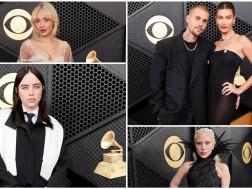 კოსტიუმები „გრემის“ წითელი ხალიჩიდან