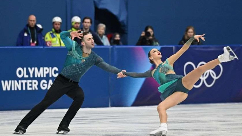 ლუკა ბრულავასა და ანასტასია მეტელკინას სპორტულმა წყვილმა ოლიმპიური ვერცხლის მედალი მოიპოვა
