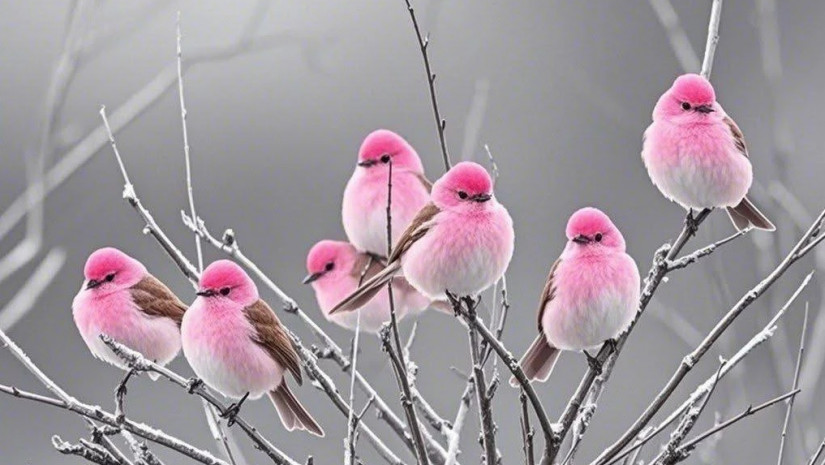 ზამთარი და ჩიტები