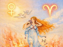 ვენერას ინგრესია ვერძში