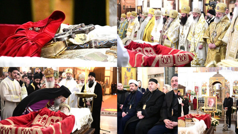 ილია მეორის დაკრძალვა