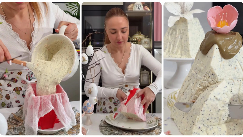 ხაჭოს პასქის რეცეპტი -