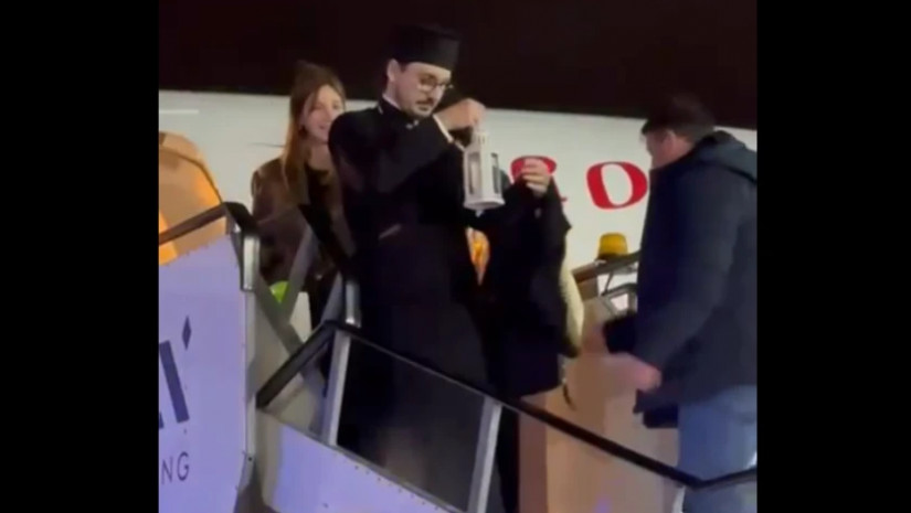 წმინდა ცეცხლი თბილისში ჩამოაბრძანეს