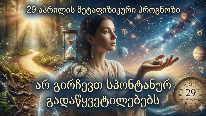 დღის მეტაფიზიკური პროგნოზი